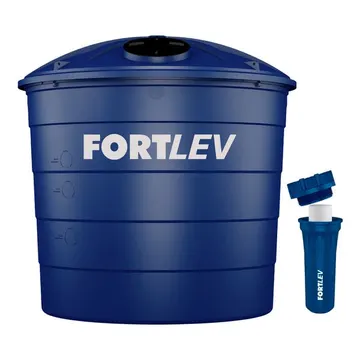 Caixa D'água Polietileno 15.000l Fortlev + Filtro Para Caixa D'água