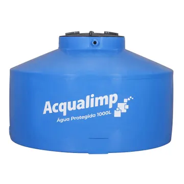 Caixa d'Água 1.000L em Polietileno Água Protegida Acqualimp