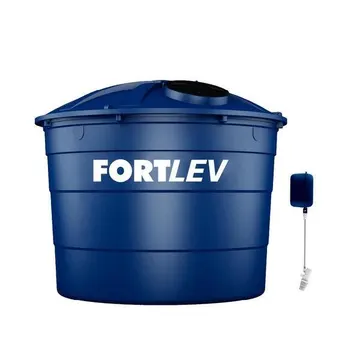 Caixa d'Água em Polietileno 7.500l + Válvula Boia Fortlev